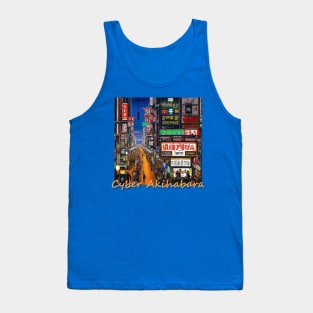 Japan Cyber Akihabara Tokyo by Kana Kanjin Tank Top